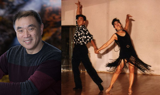 photo of Tim Mah, and Tim dancing